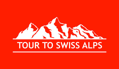 White Logo of Swiss Mountains