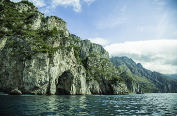 Côte de Capri, Campanie, Italie 