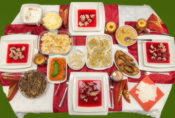 Ready for Christmas eve.