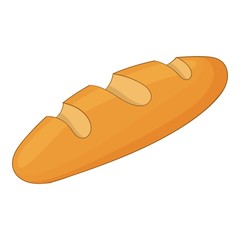 Loaf icon, cartoon style