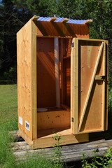 Outhouse readt for business!