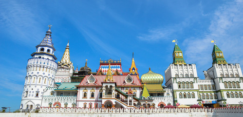 Cultural-entertainment center - Kremlin in Izmailovo district of Moscow, Russia