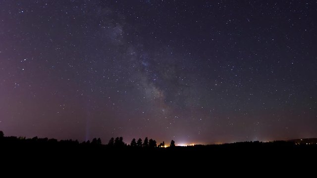 The Milky Way Time Lapse 