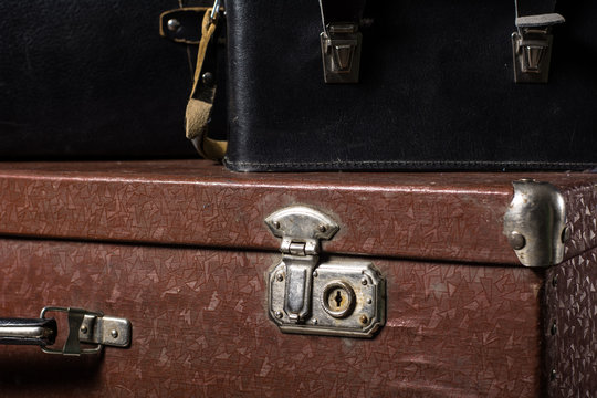 Close-up of a suitcase