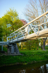 Obraz premium Small bridge in the city