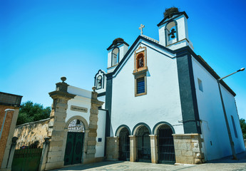 Église de Saint-Antoine du couvent des Capucins,  ville de Faro, région d'Algarve, Portugal