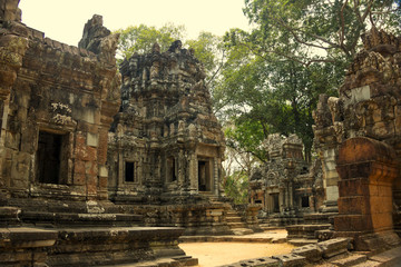 Fototapeta premium Angkor Wat. Temple. Khmer civilization. Siem Reap. Tourism in Cambodia