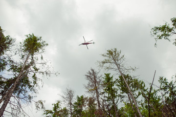 Mountain Rescue Helicopter