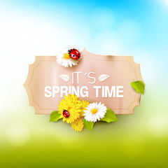 Spring time background