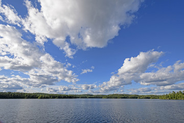 Cloudscape above a Waterscape