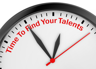 Time to find your talent