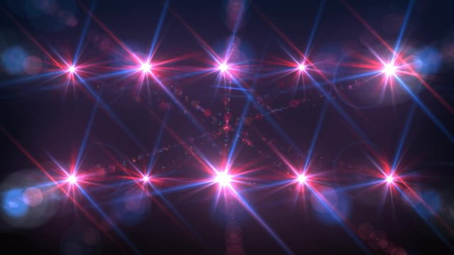 flashing lights for music videos