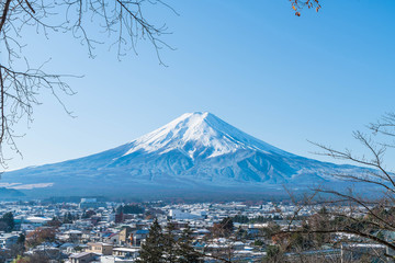 Mountain Fuji San at Kawaguchiko