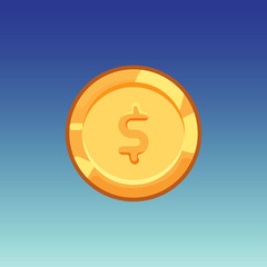 Game coin vector