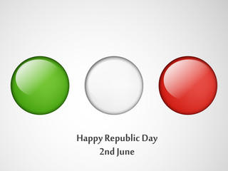 Italy Republic Day background