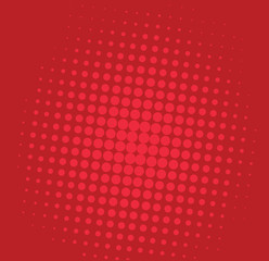 Pop Art Comic Red Background Pattern Illustration Vector