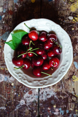 fresh cherries