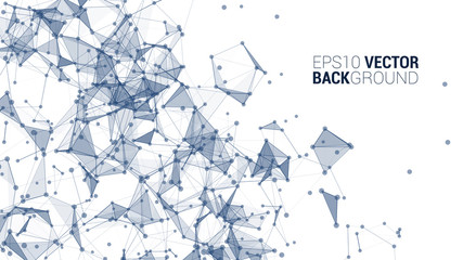 triangle mosaic vector background design