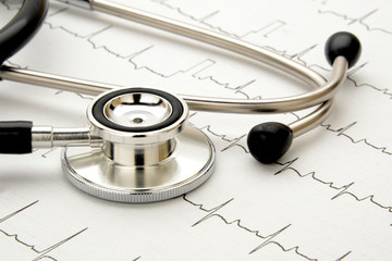 メディカルコンセプト―心電図と聴診器