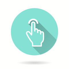 Touch - vector icon.