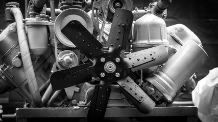 spare parts for agricultural machines black and white - 133474706