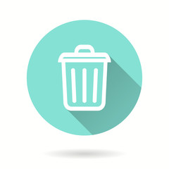 Bin - vector icon.