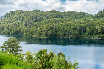 Fototapeta premium the lookout of the Lake Correntoso