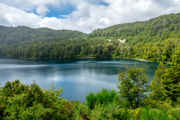 Fototapeta na wymiar the lookout of the Lake Correntoso