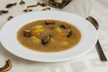 Homemade potato soup