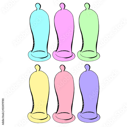 Download "Latex condom. Realistic vector illustration ...