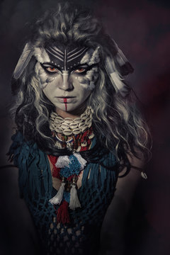 Shaman portrait