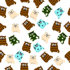 Obraz premium illustration of a Cute cat