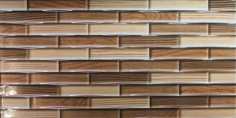 brown ceramic tile, geometry, rectangles