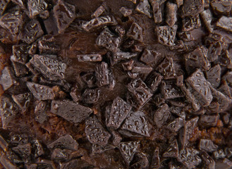 chopped dark chocolate