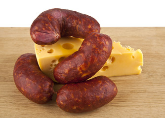 sausage and cheese
