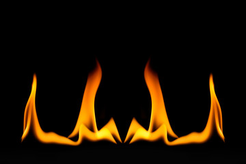 Fire flames background
