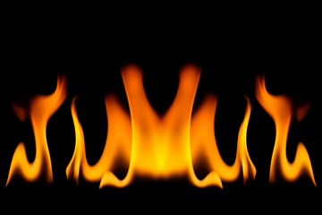 Fire flames background