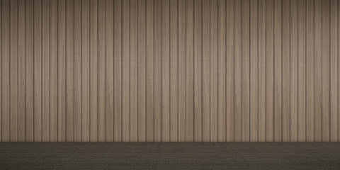 Abstract carpet texture on wooden wall out on background : Top view of plank wood for graphic stand product, interior design or montage display your product.