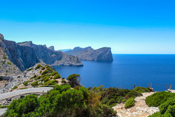 Majorca view on Cap de Formentor