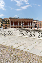Bridge on Piazza Prato della Valle, Padua, Italy.