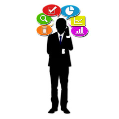 考えるビジネスマン