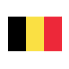 Vector illustration of  Belgium flag