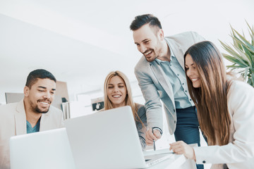 Fototapeta premium Group of business people