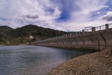 Fototapeta premium Stausee in Siurana