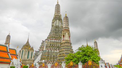 Wat Arun, the Temple of Dawn in Bangkok, Thailand, Asia