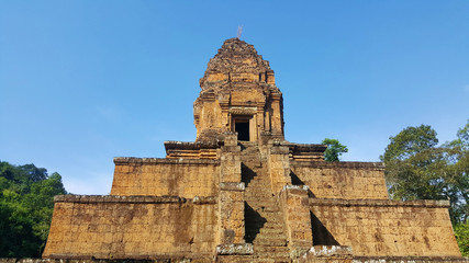 Fototapeta na wymiar Baksei Chamkrong Temple Siem Reap Cambodia