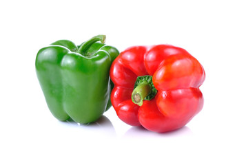 chili isolated on white background