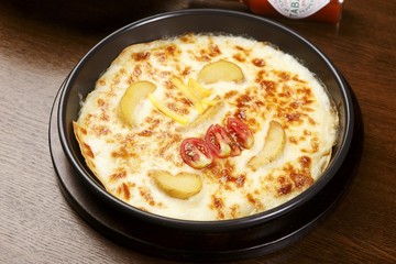 Pizza to eat with a spoon