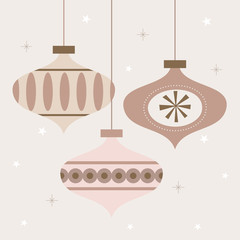 christmas baubles decoration