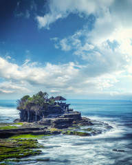 The temple "Tanah Lot" on the island of Bali